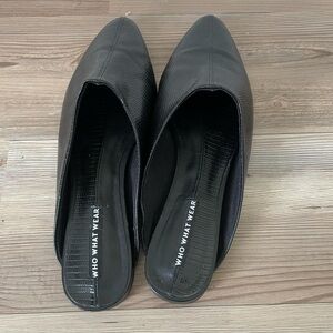 Who What Wear Black Flats for Women